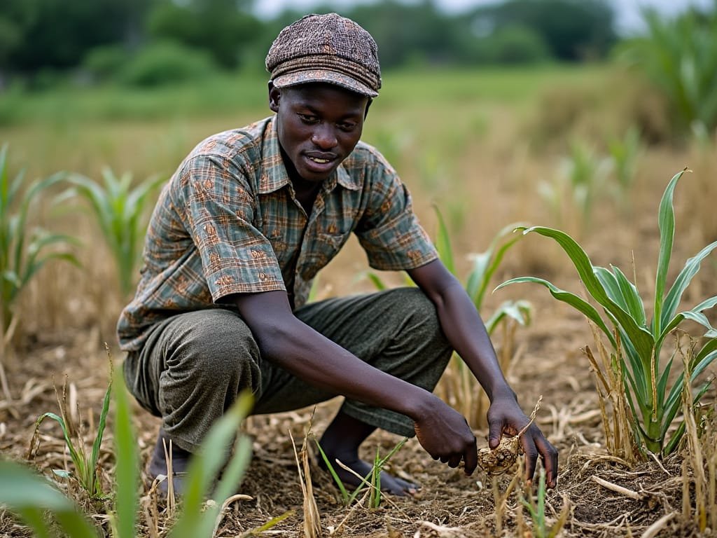 Nigerian Rice Farmer