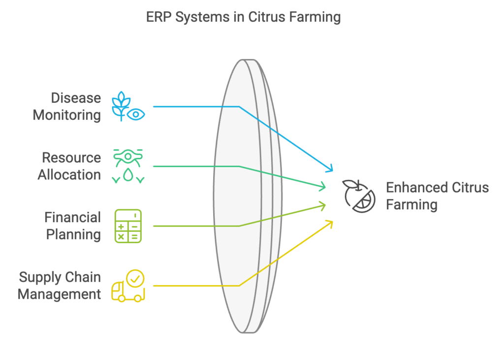 how ERP can enhance Citrus Farming